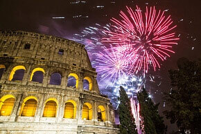 Meet the New year in Italy