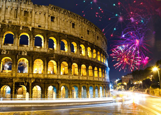 Новый Год в Риме