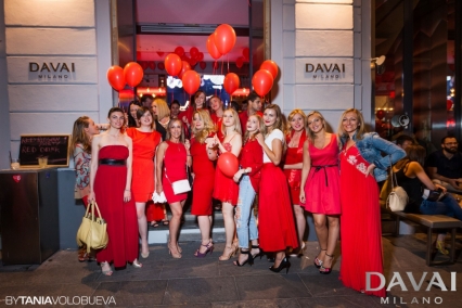 Red Russian Party in Milan