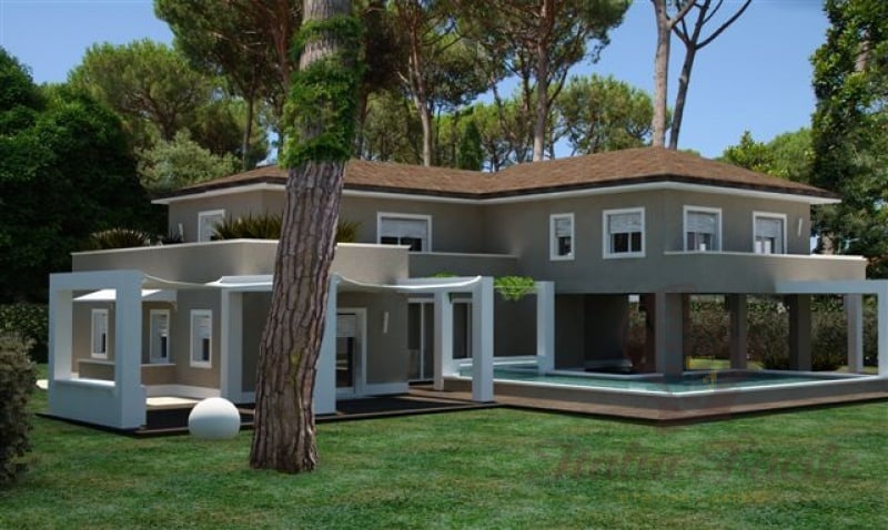 New luxury villa in Forte dei Marmi